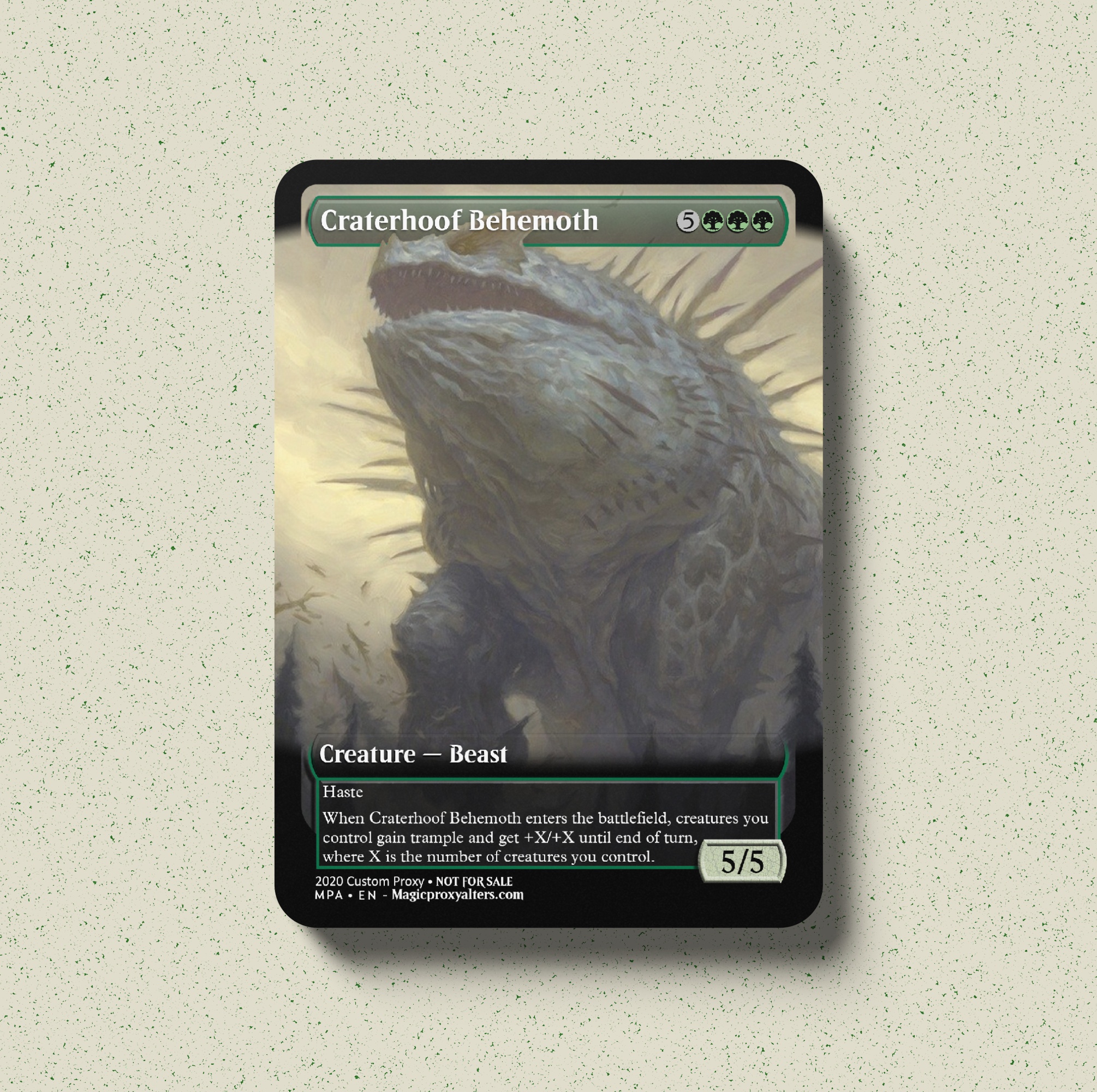 Craterhoof Behemoth – Magicproxyalters
